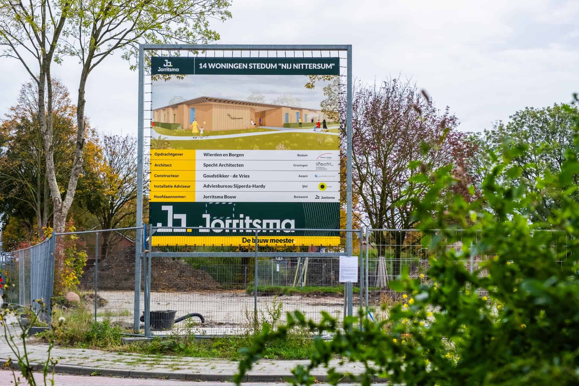 Wierden en Borgen bouwt 14 nieuwe sociale huurwoningen in Stedum