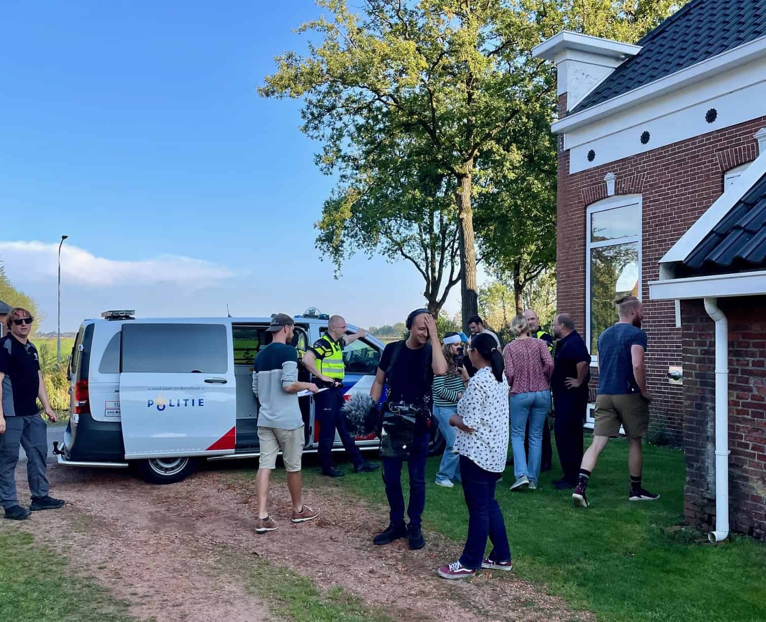 Opnames speelfilm De Kloof in volle gang in Het Hogeland