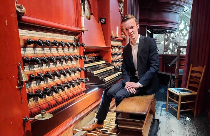 Orgelconcert Maarten Wilmink in Mariakerk Uithuizermeeden op 4 oktober