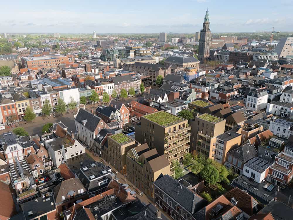 Haddingestee, een nieuwe woonplek in het centrum van Groningen