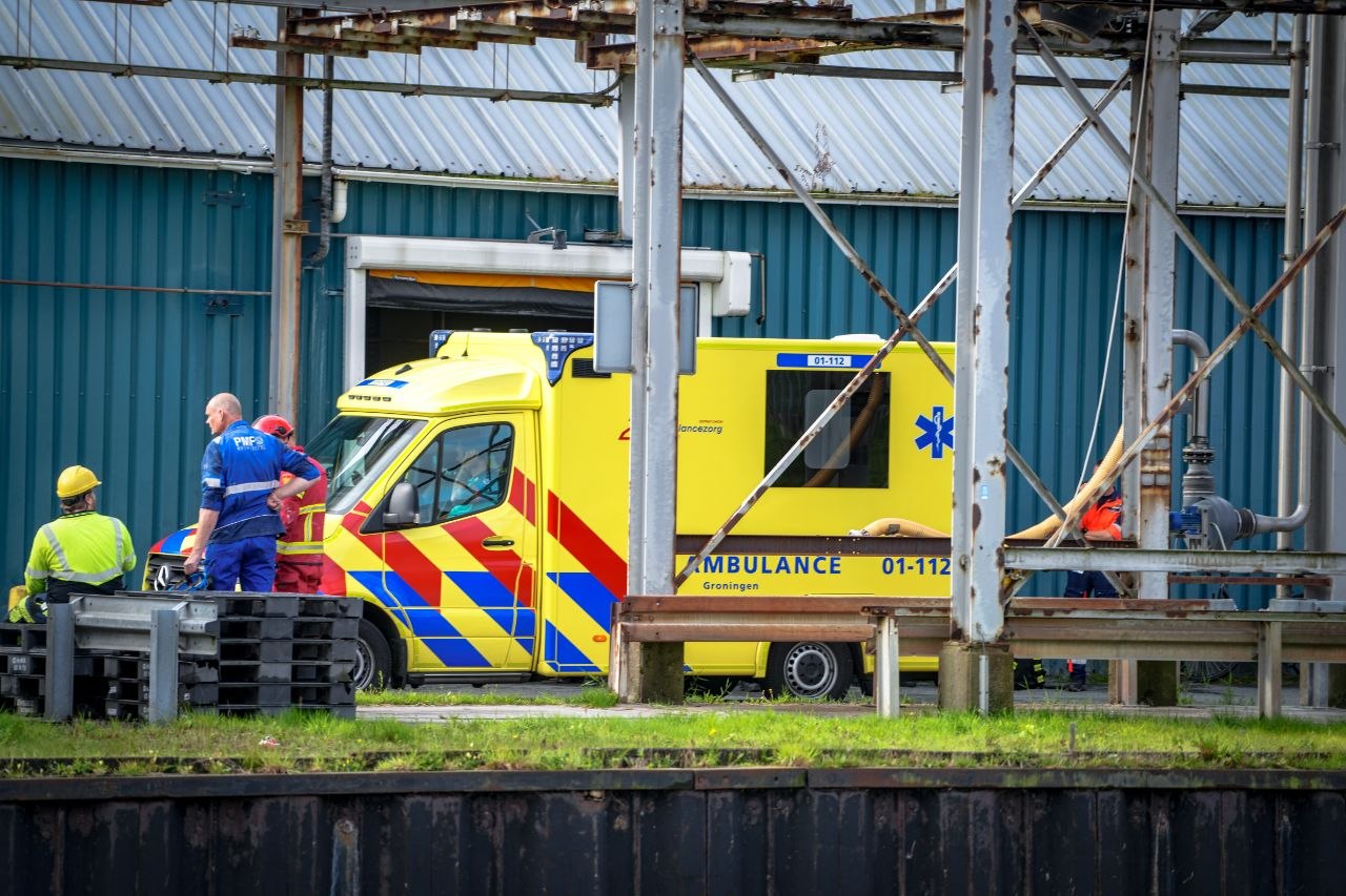 Persoon bekneld geraakt bij bedrijfsongeval PQ Europe in Winschoten